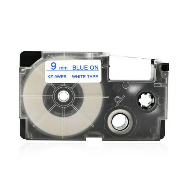 4 Pack KL430 XR-9WE Compatible for CASIO Label Tape Black on White 9mm 8m KL-100